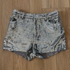IRO sequin shorts